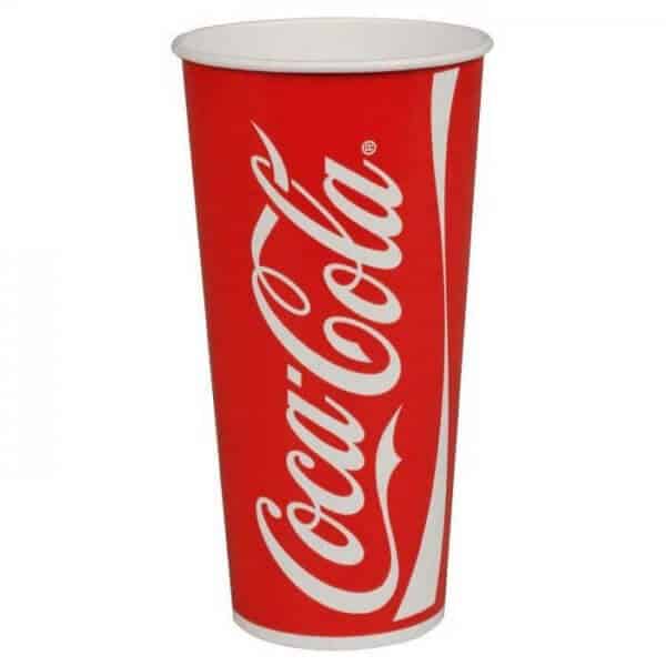 Coca Cola sodavands papkrus 75 cl
