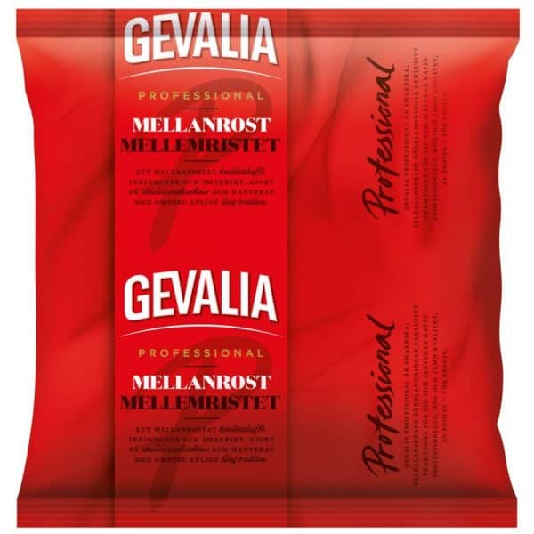 Gevalia Professional kaffer i poser á 500 gram - klassisk og velkendt vinder